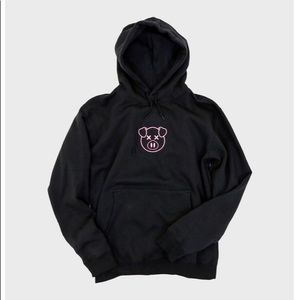 Shane Dawson Embroidered Hoodie Black Sz Large
